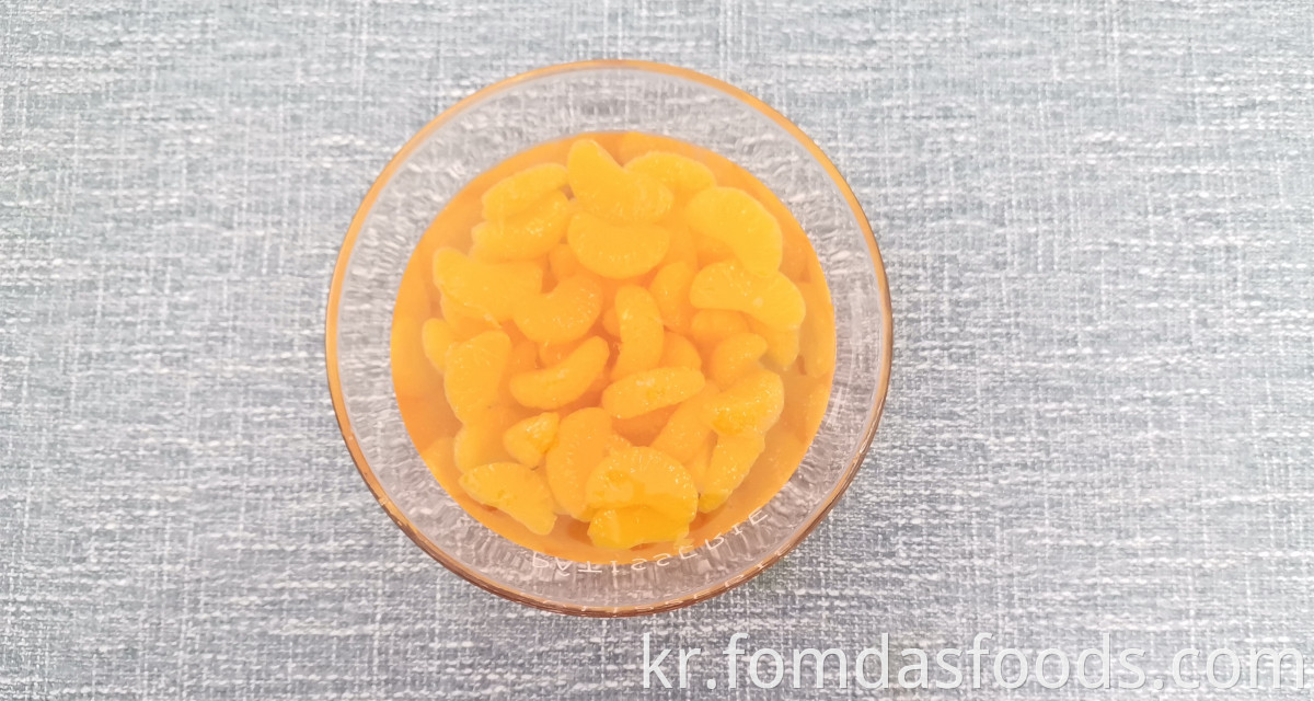 A10 Canned Mandarin in Orange Juice